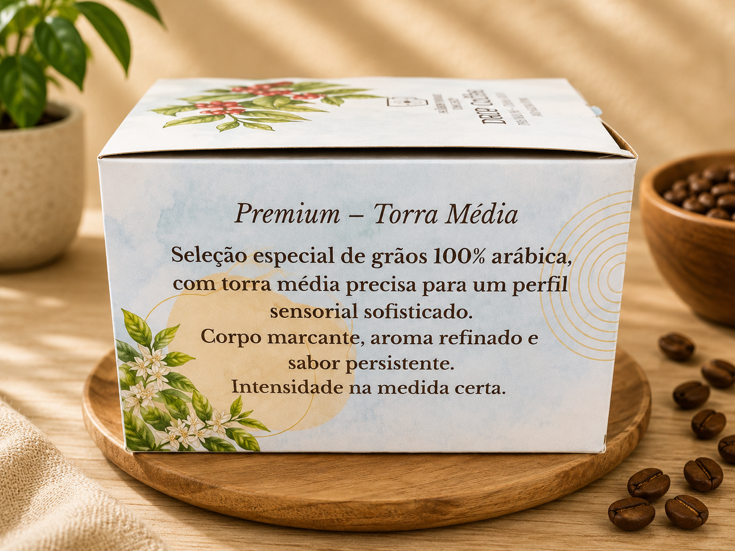 Drip Coffee Premium torra média 10 unidades Vamos Tomar Um Café