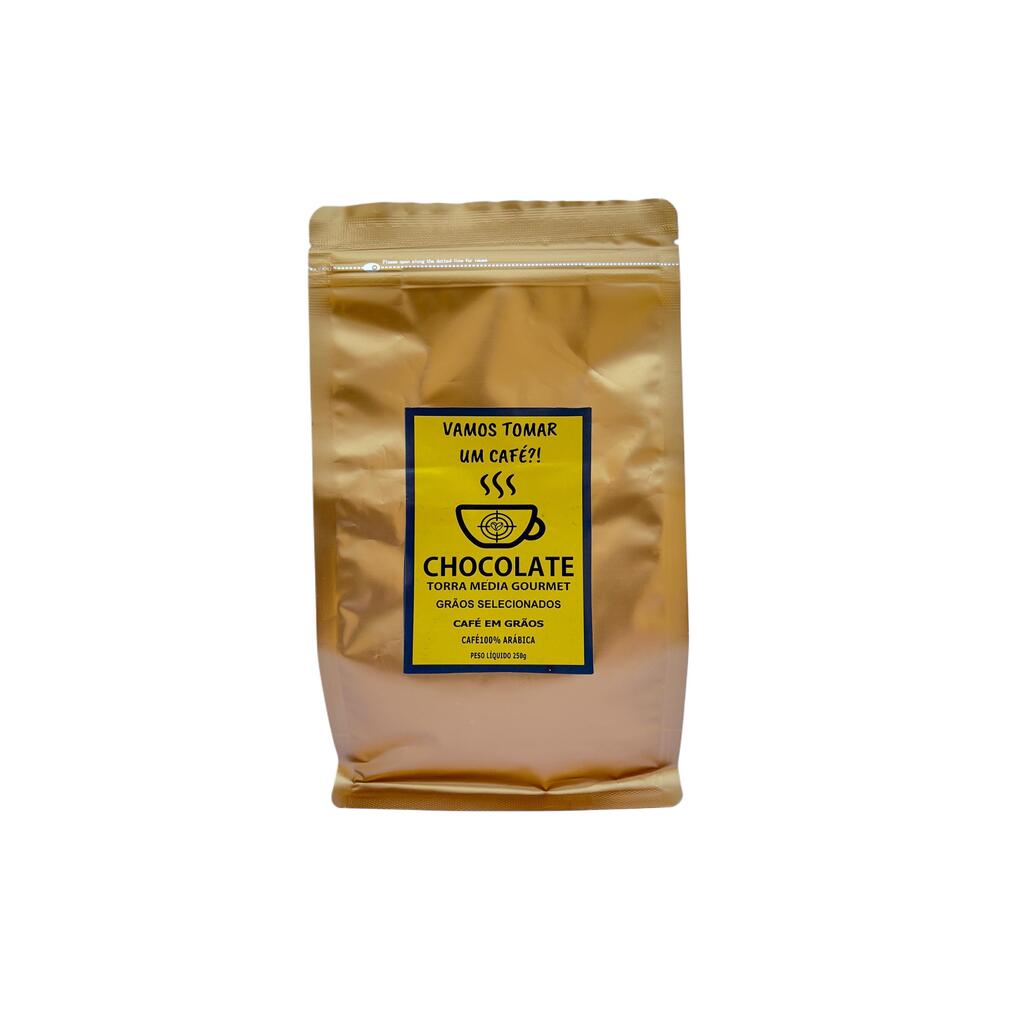 Café chocolate em grãos Vamos Tomar Um Café 250g