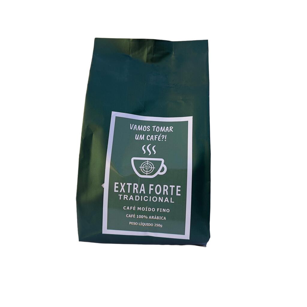 Café Extra forte tradicional Vamos Tomar Um Café 250g