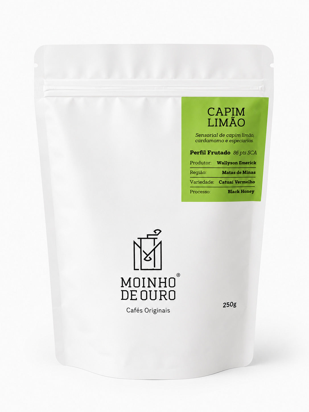 Café Especial Capim Limão 250g grãos
