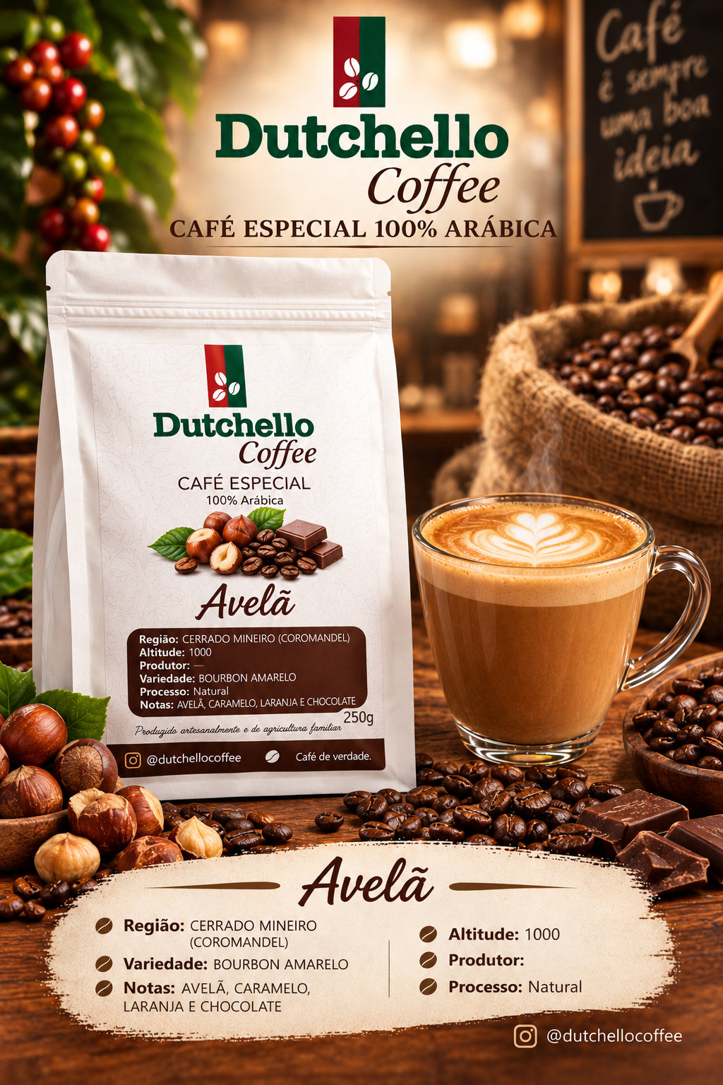 Café Dutchello Avelã 250g
