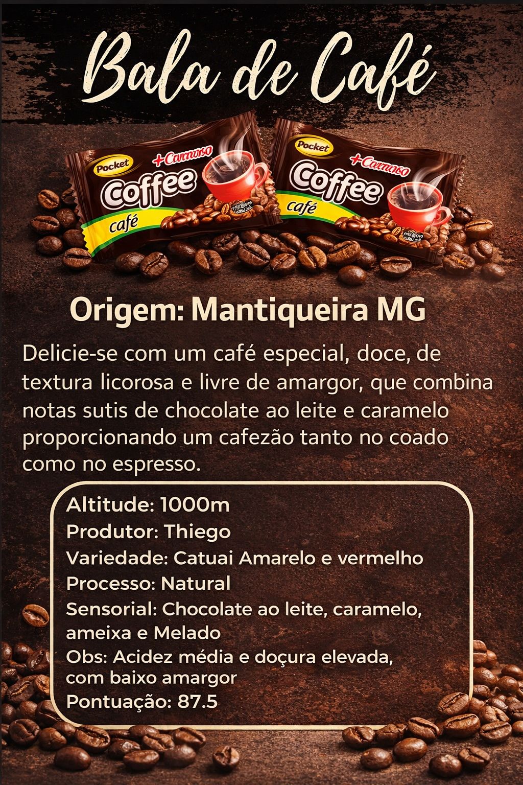 Café Dutchello Bala de Café 250g