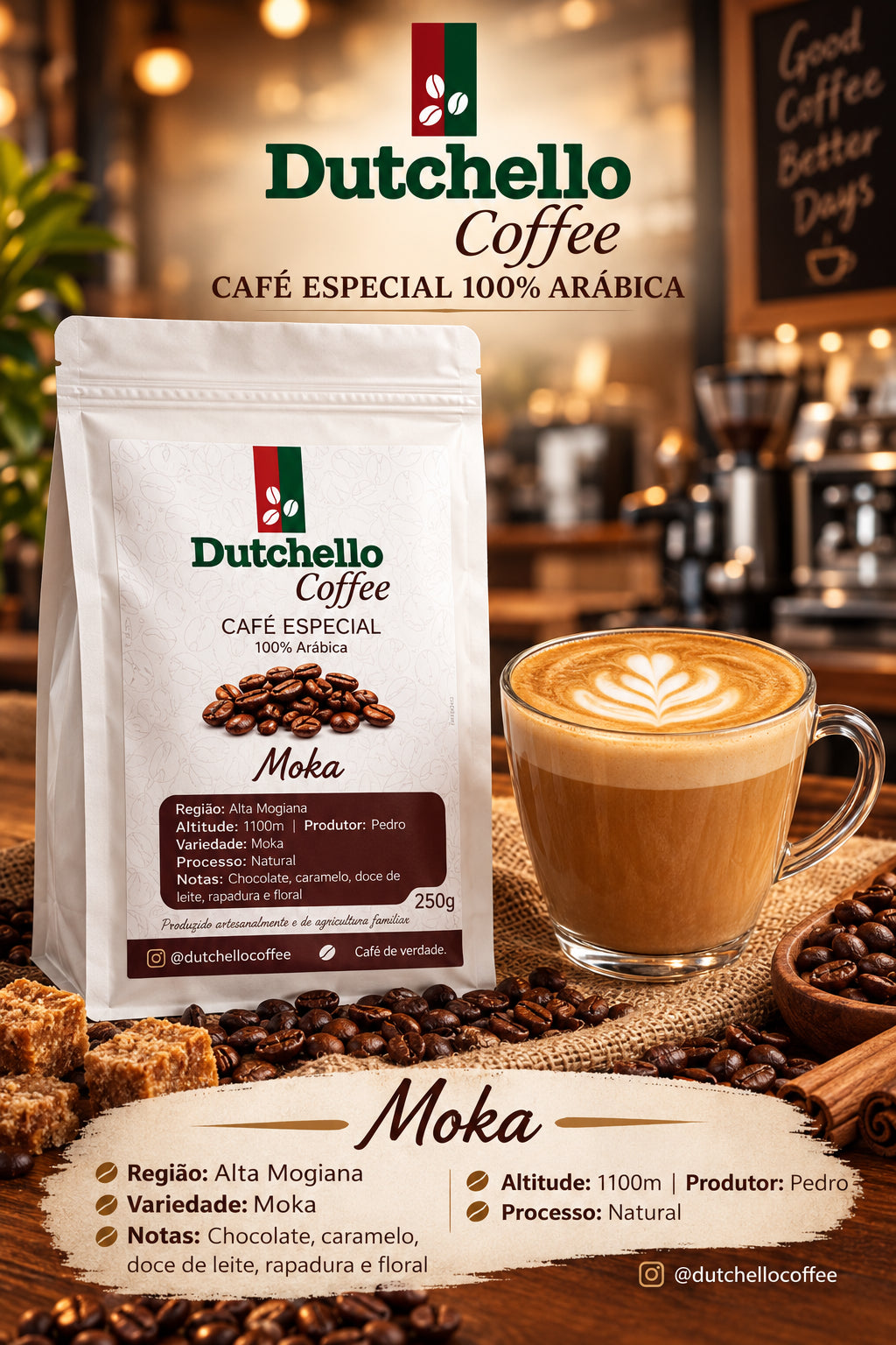 Café Dutchello Moka 250g