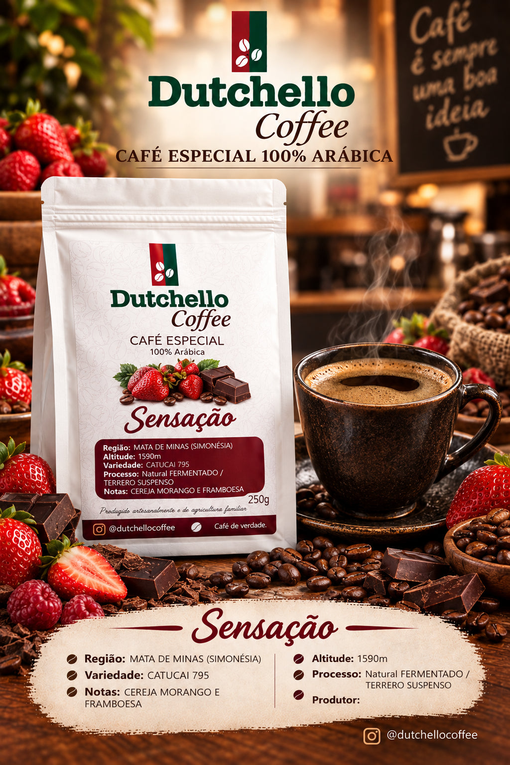 Café Dutchello Sensação 250g