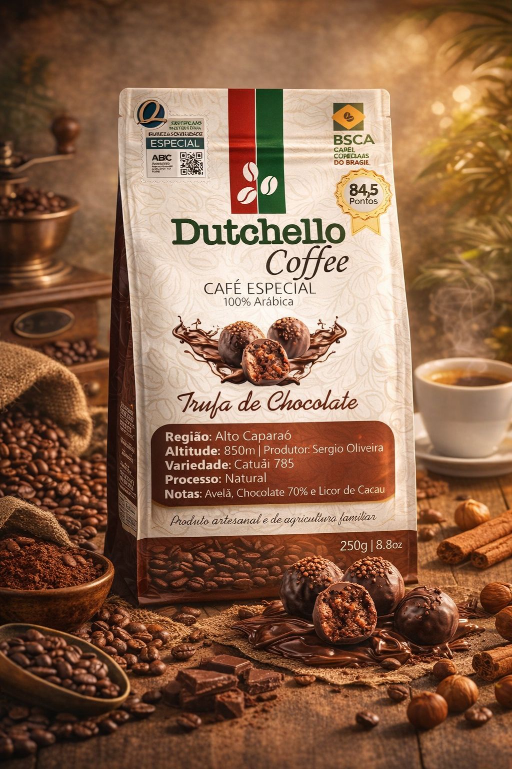 Café Dutchello Trufa de Chocolate 250g
