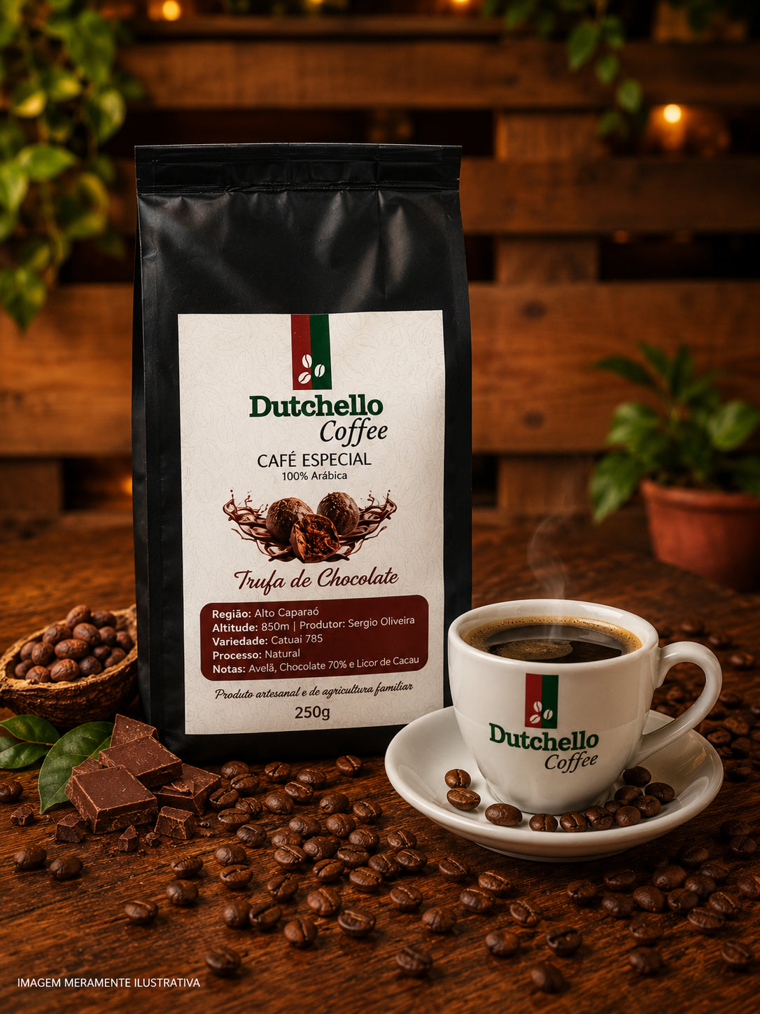Café Dutchello Trufa de Chocolate 250g