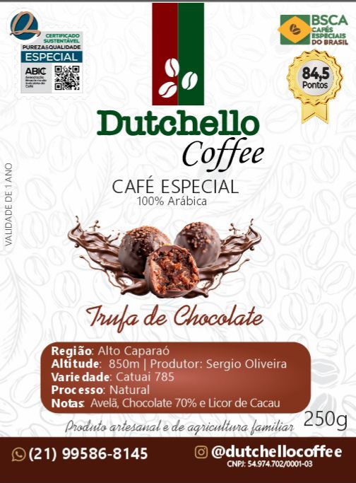 Café Dutchello Trufa de Chocolate 250g