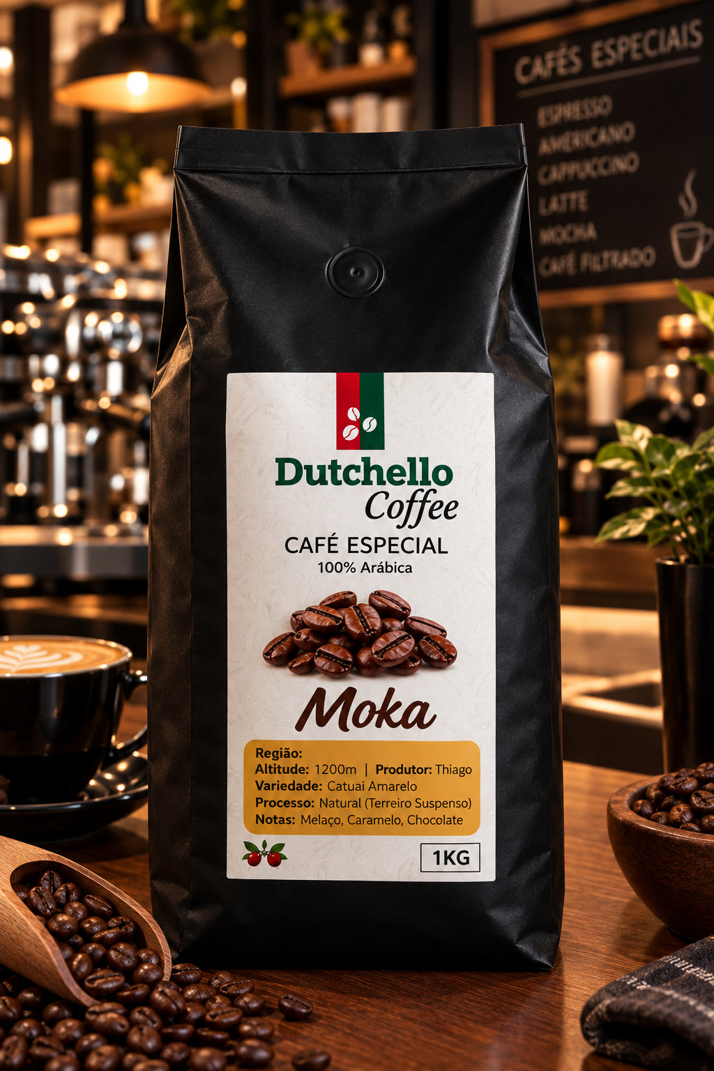 Cafe Dutchello Moka 1kg
