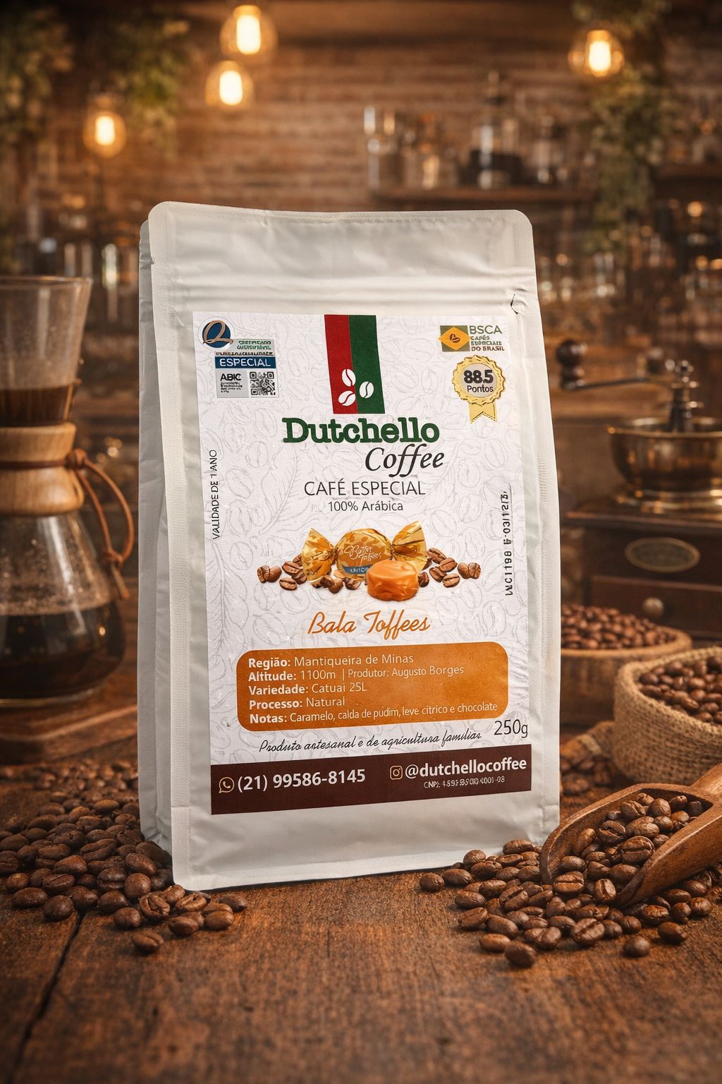 Cafe Dutchello Bala Toffee 250g