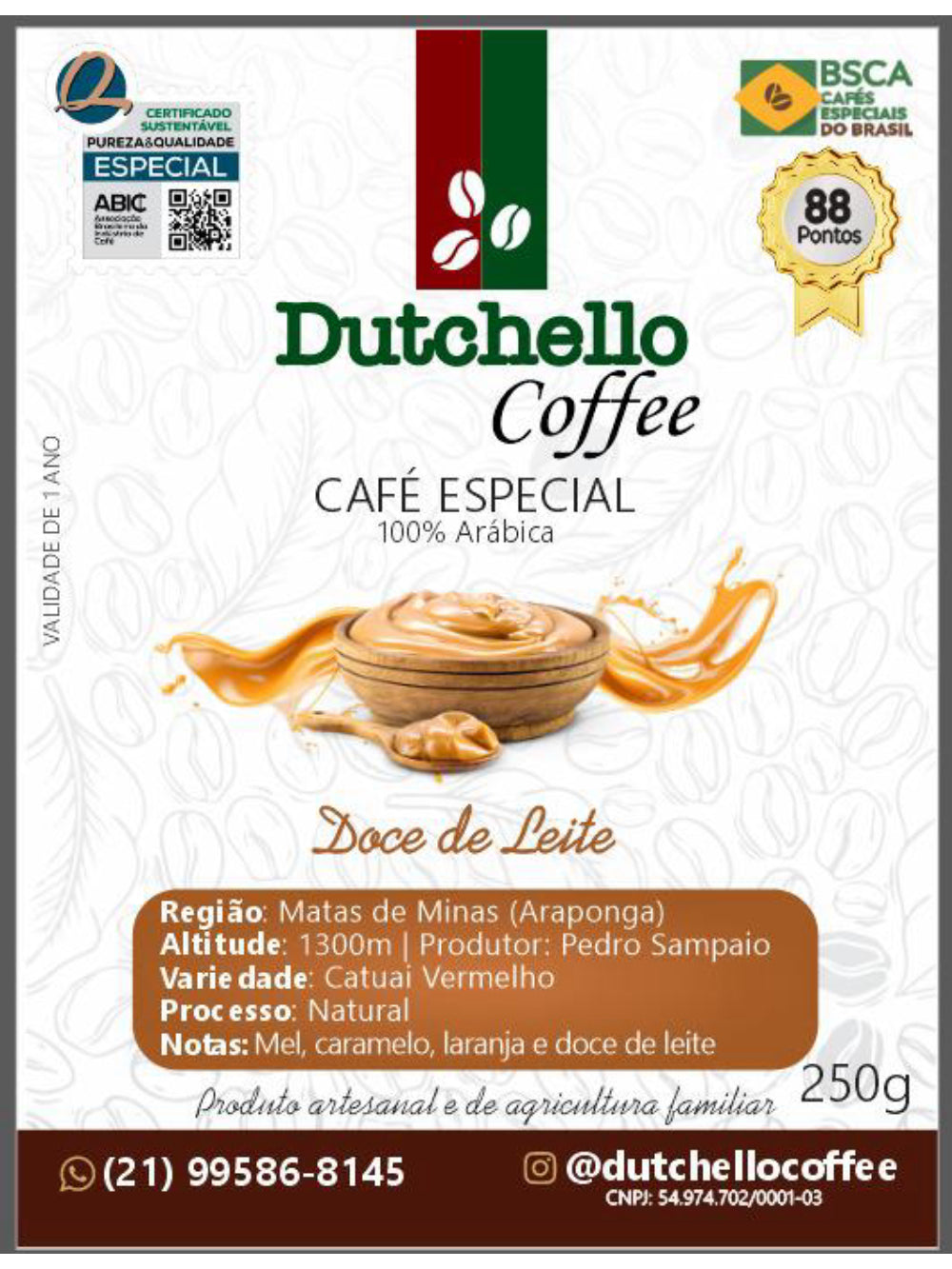 Café Dutchello Doce de Leite 250g