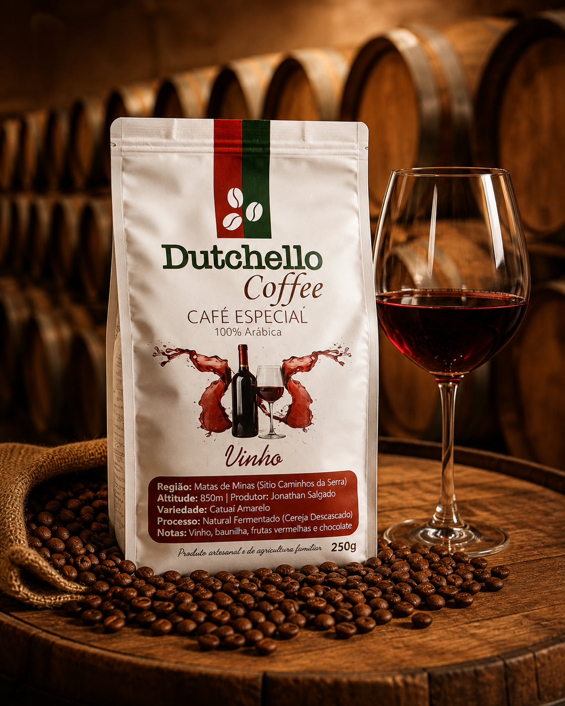 Café Dutchello Vinho 250g