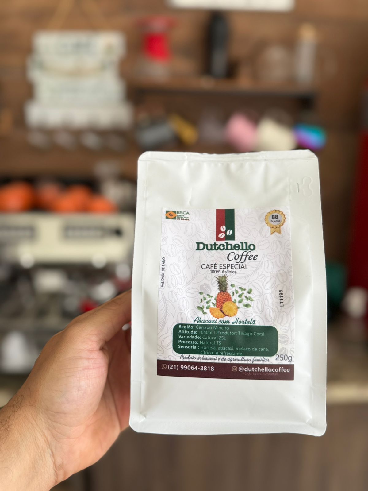 Café Dutchello Abacaxi com Hortelã 250g