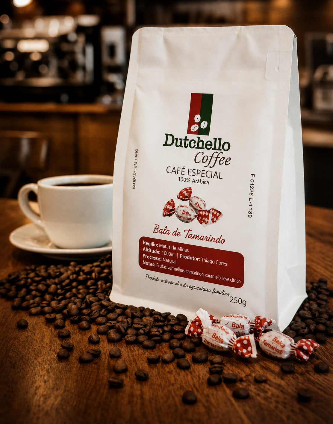 Café Dutchello Bala de Tamarindo 250g