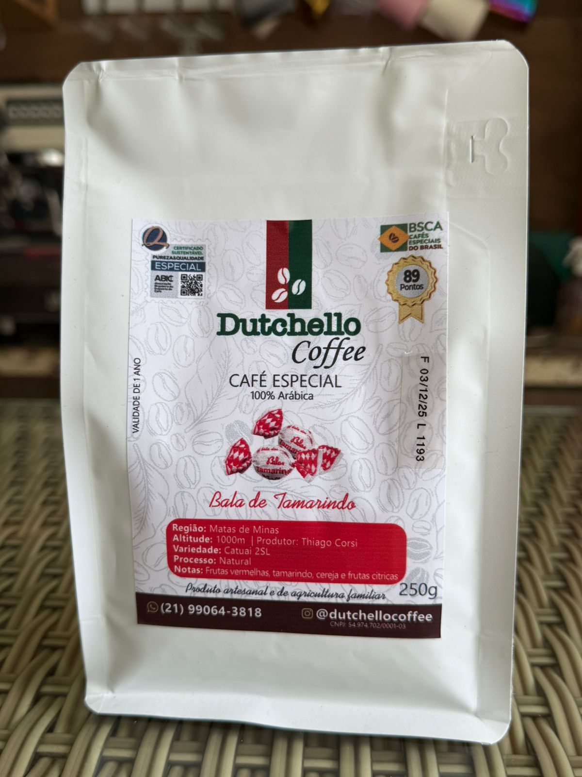 Café Dutchello Bala de Tamarindo 250g