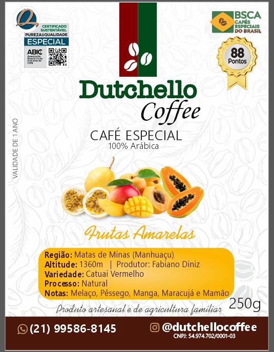 Café Dutchello Frutas Amarelas 250g