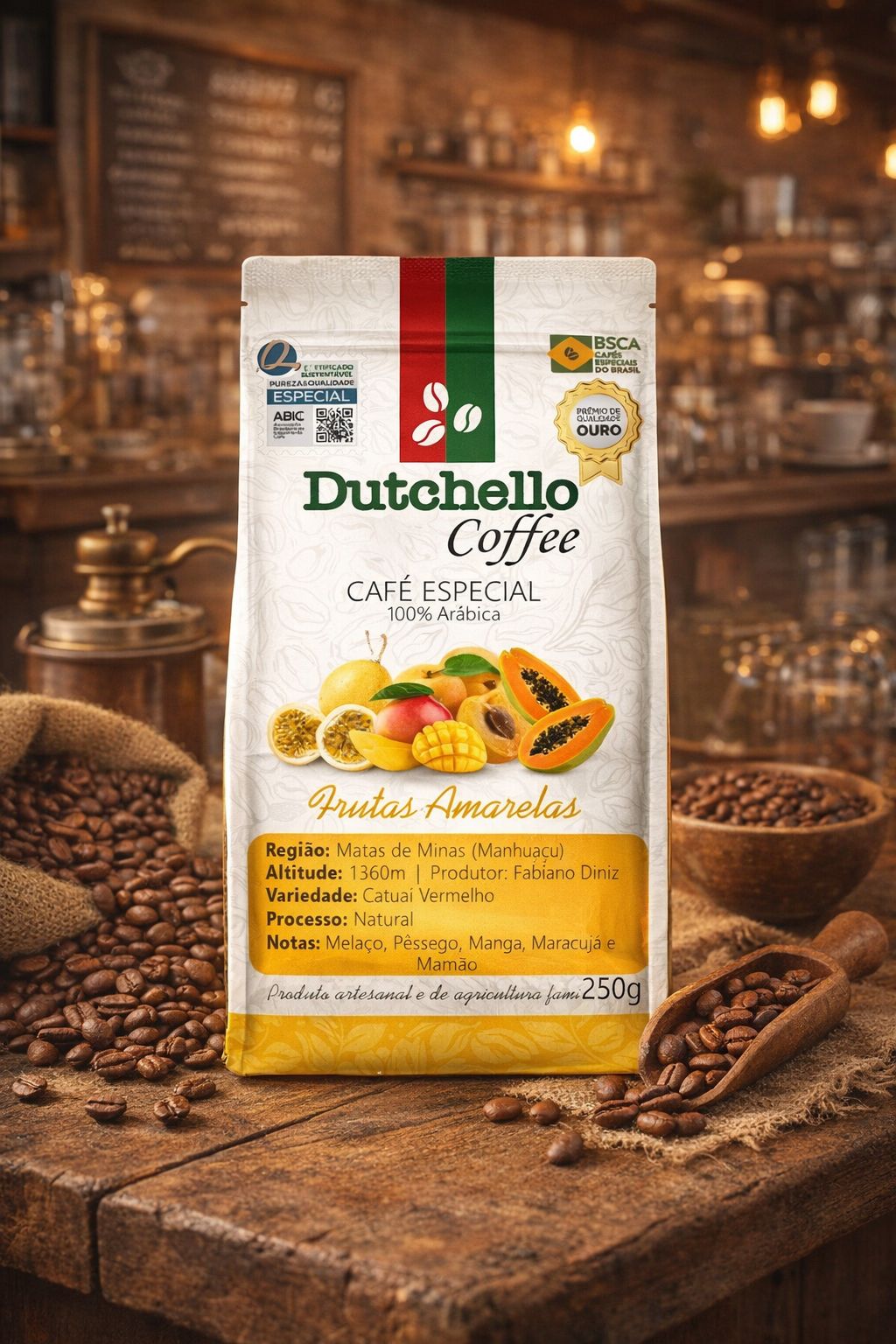 Café Dutchello Frutas Amarelas 250g