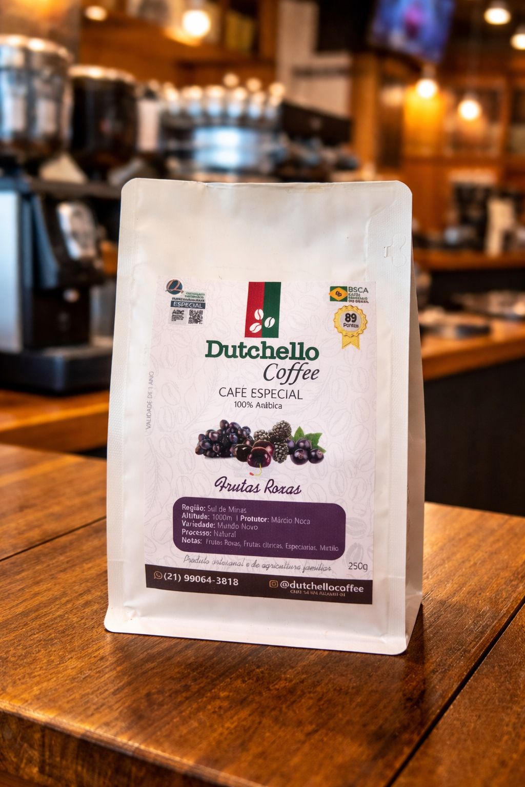 Cafe Dutchello Frutas Roxas 250g