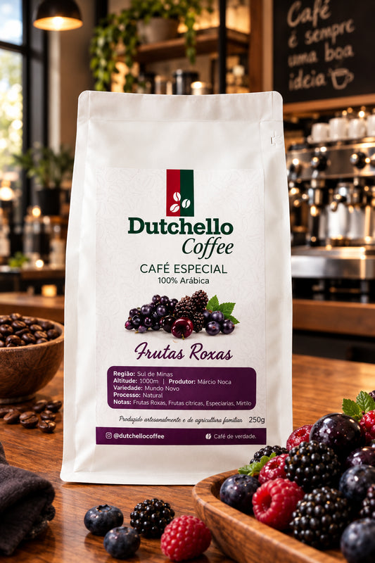 Café Dutchello Frutas Roxas 250g