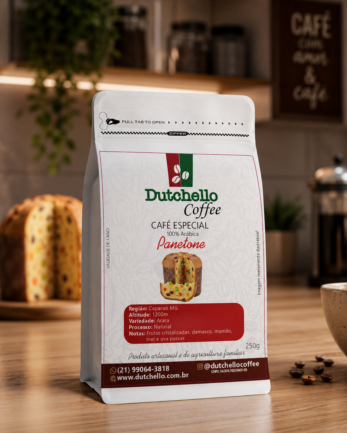 Café Dutchello Panetone 250g
