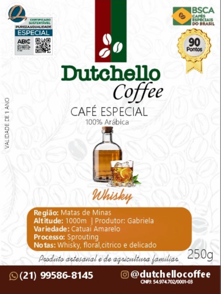 Café Dutchello Whisky 250G