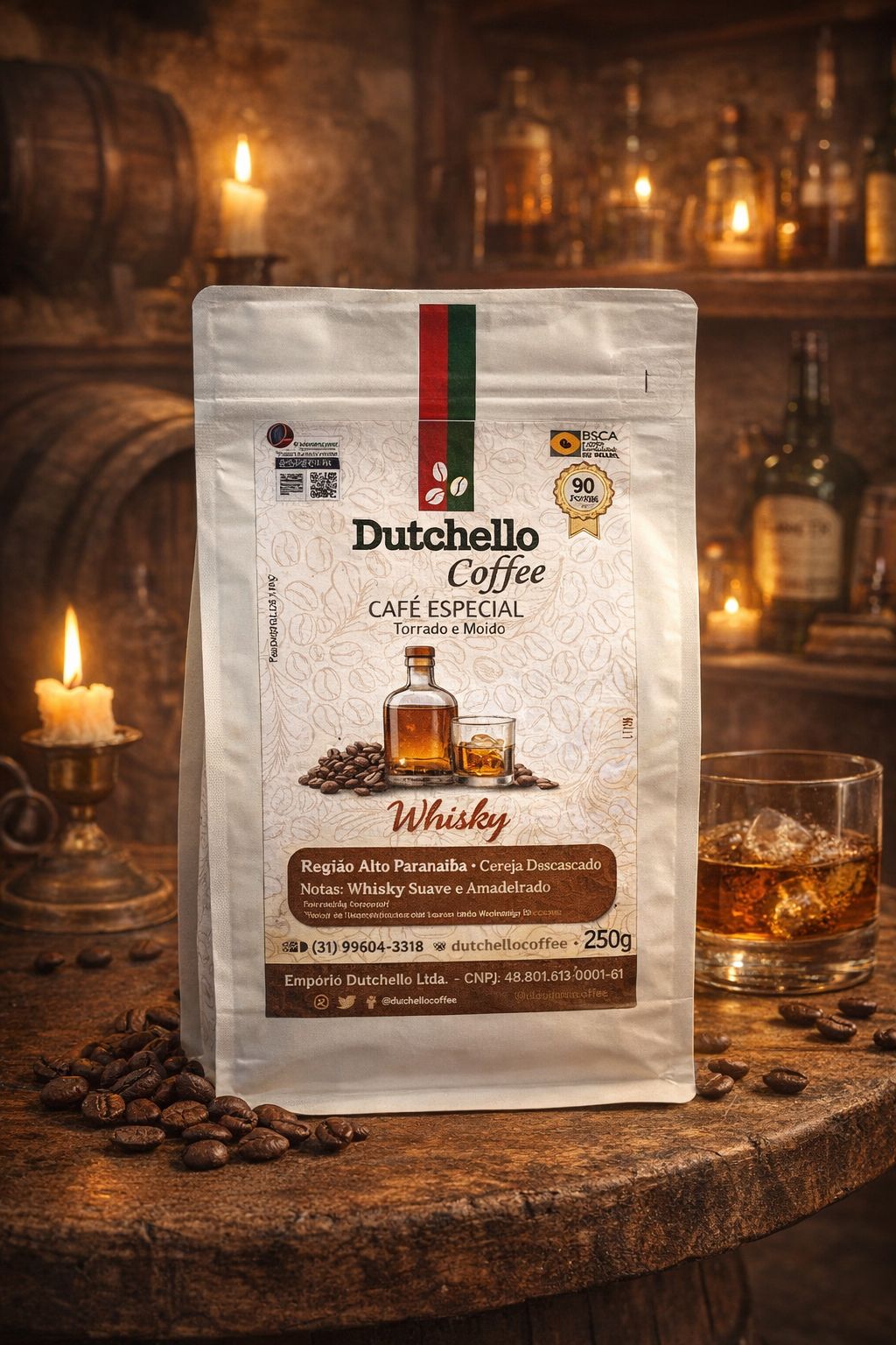 Café Dutchello Whisky 250G