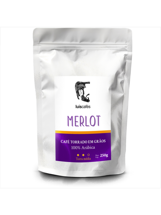 Café Especial Merlot Torrado Em Grãos 250g