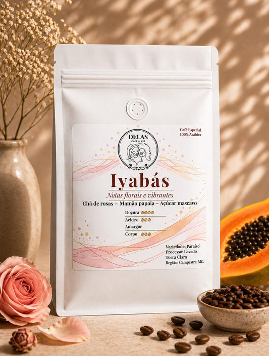 Café Especial Microlote IYABÁS 150g Delas Café e Axé