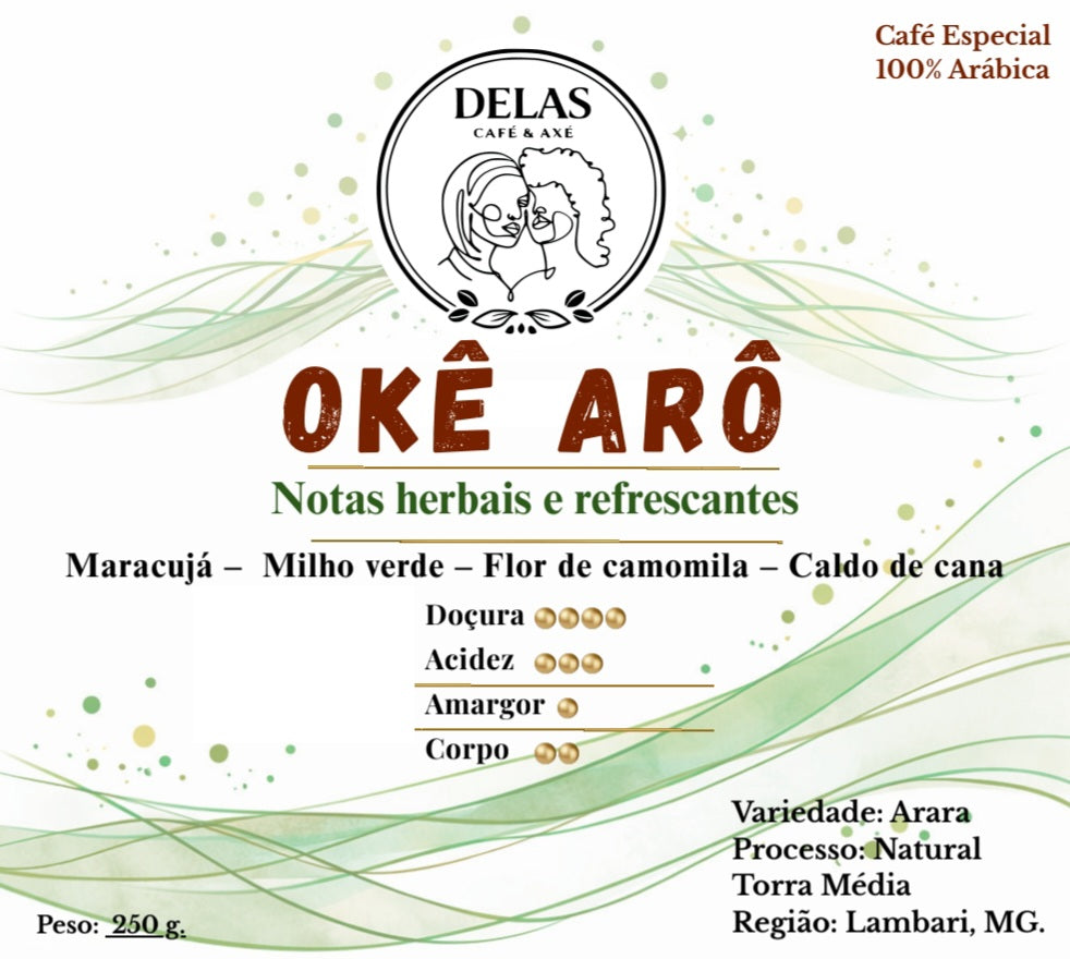 Café Especial Okê Arô 250g Delas Café e Axé GRÃOS