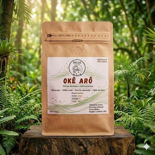 Café Especial Okê Arô 250g Delas Café e Axé GRÃOS
