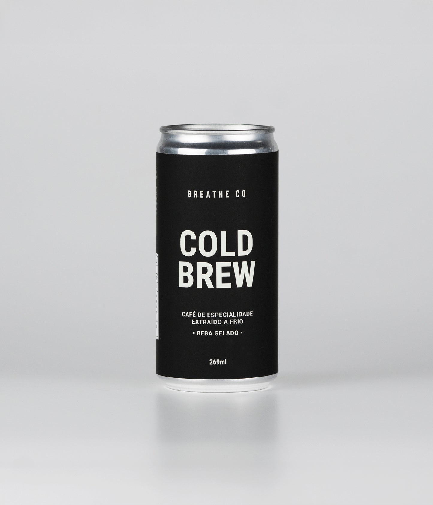 Cold Brew Breathe Co Café Especial 100% Arábica Gelado Pack 12 lata 269ml