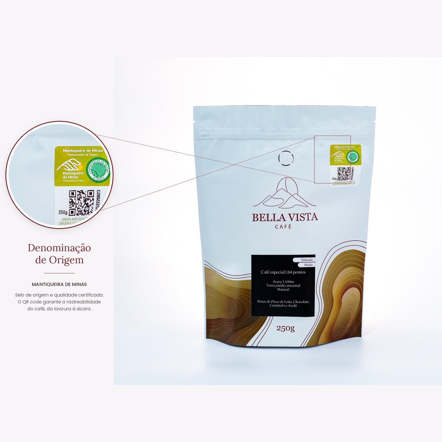 Café Especial Delicado 83 pontos 250g GRÃOS