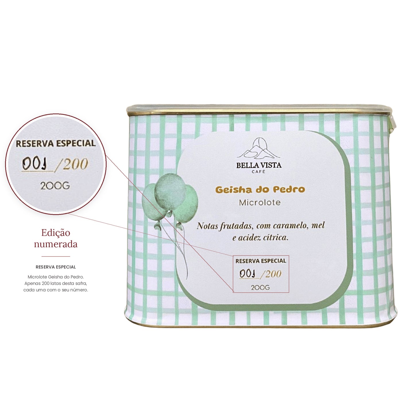 Café Reserva Especial grãos 200gr