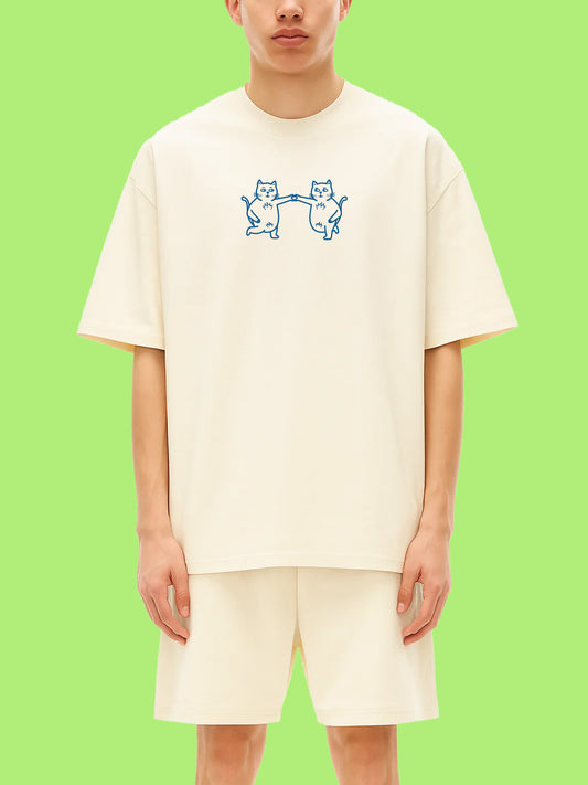 Camiseta Oli Cafés Eu te amo, você me ama?