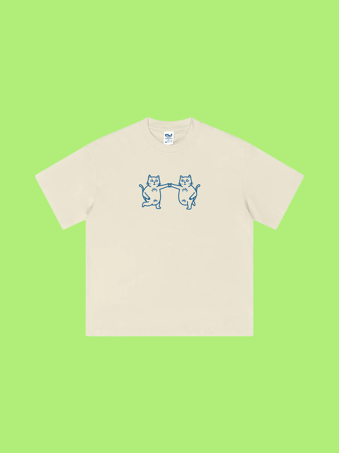 Camiseta Oli Cafés Eu te amo, você me ama?