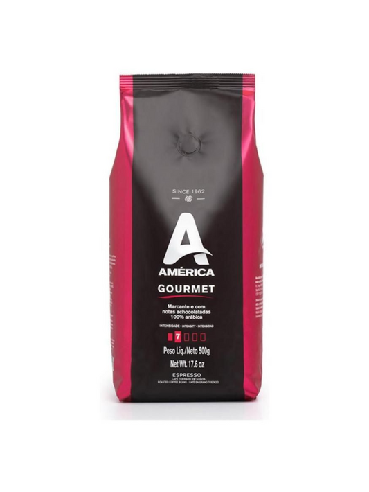 Café Grãos América Gourmet 500g 100% árabica