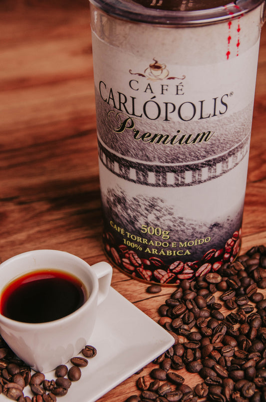 Café Carlópolis Premium 500g Lata em grãos