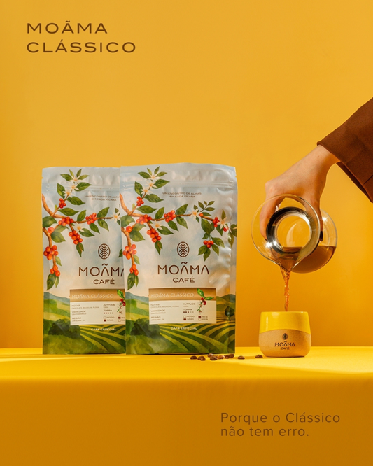 Café Moãma Clássico Grãos 250g