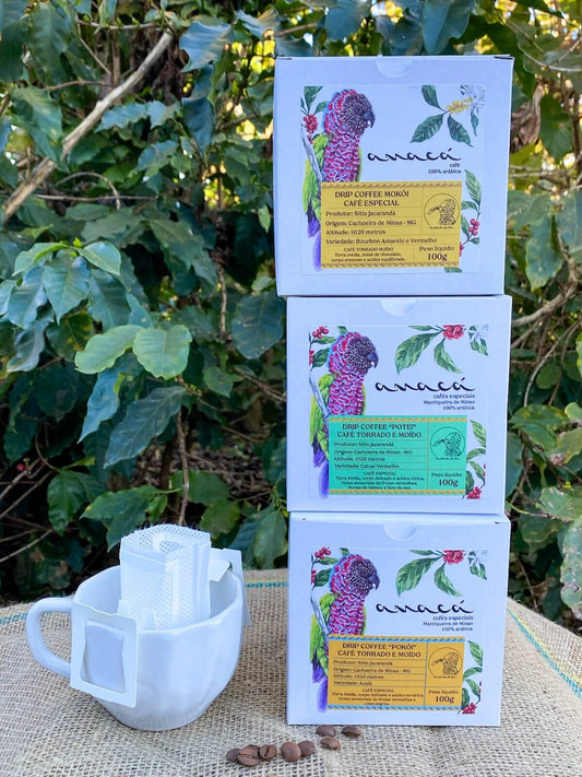 TRIO Drip Coffee ANACÁ  café especial em sachê