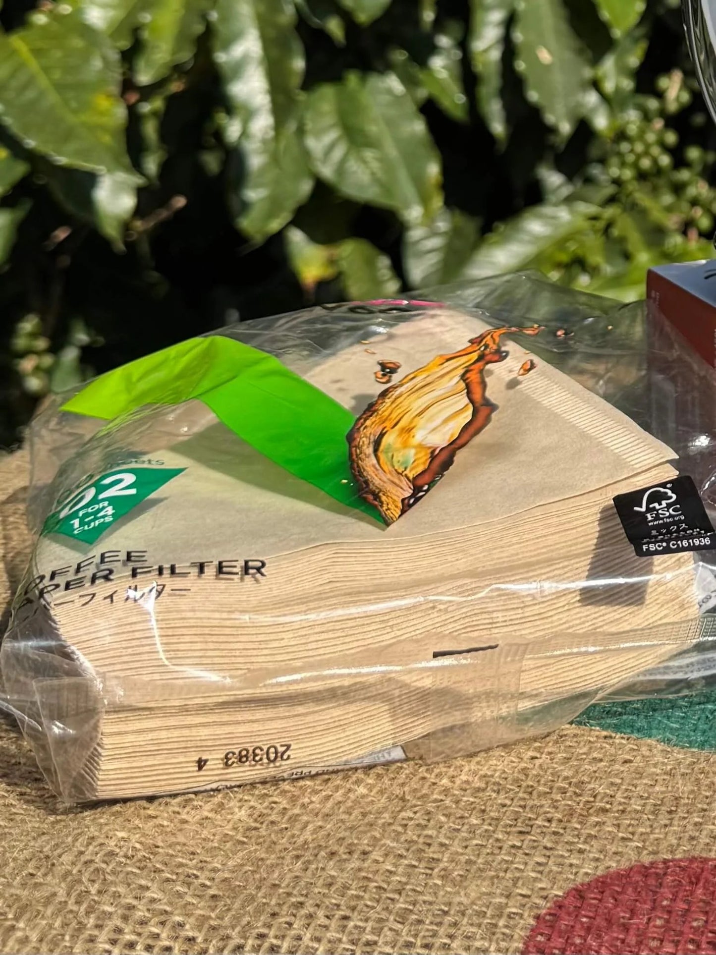 Filtros de Papel Hario V60 Tamanho 02 Natural 100 Unidades