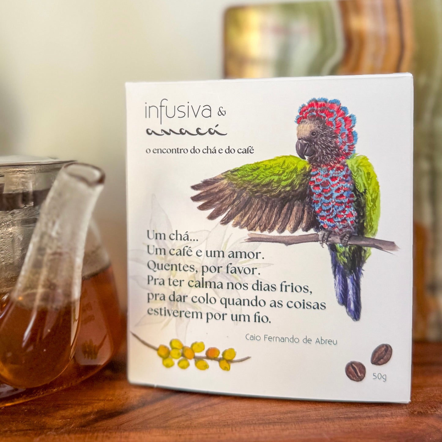 Chafé – Blend de Café com Chá e Baunilha – Infusiva 50g