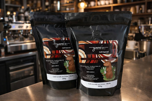 Kit Café Especial Doce de leite Região Vulcânica Yumi's  (2x 250g) Grãos