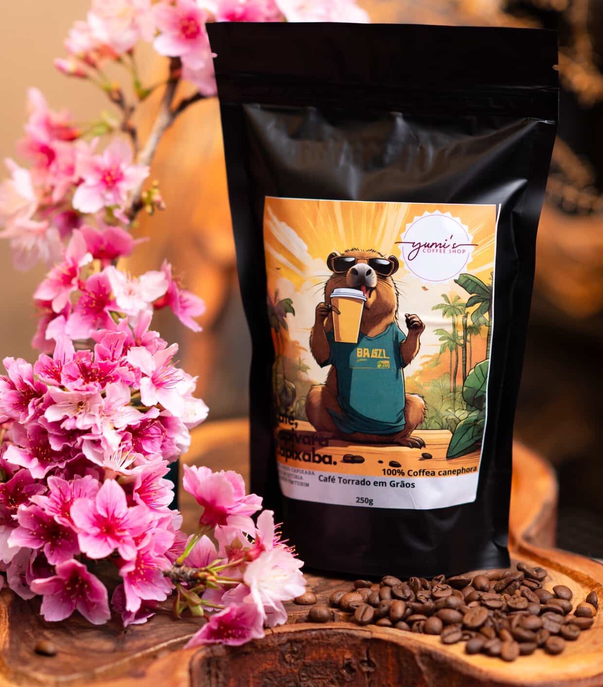 Café Capivara Capixaba Yumi's Conilon 250g Moido