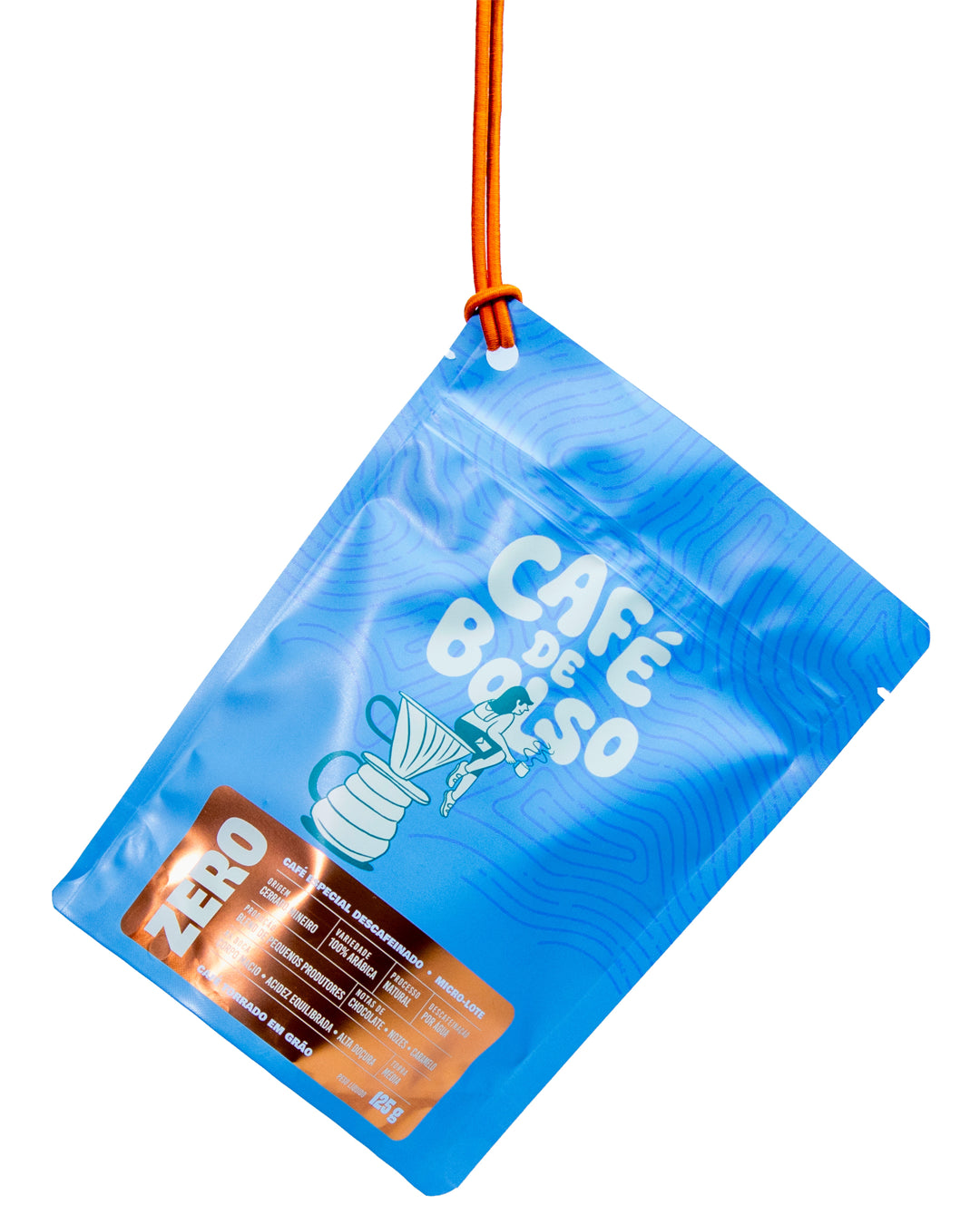 Café Especial Microlote Descafeinado Swiss Water 125g Café de Bolso Zero