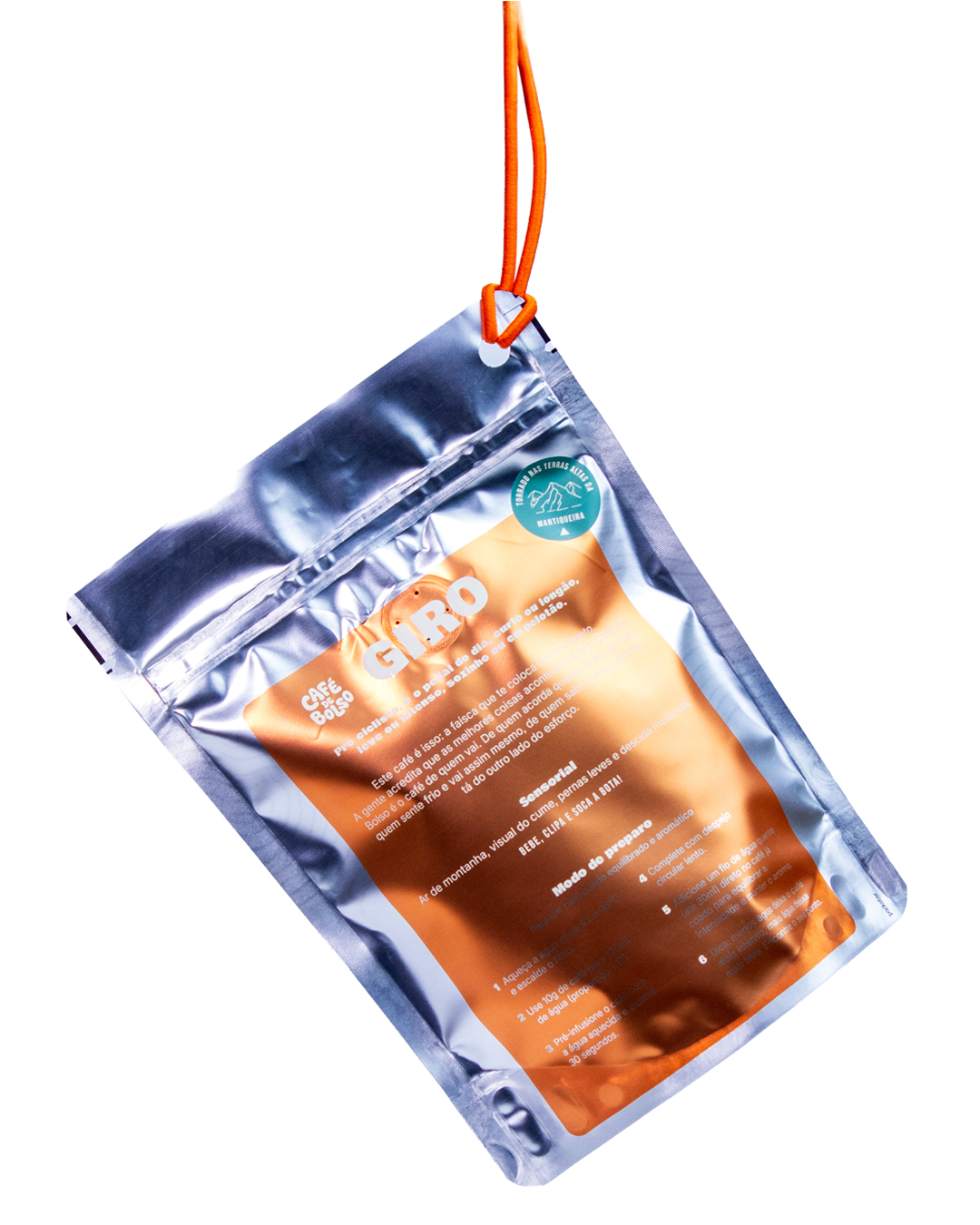Café Especial Microlote Fermentado 125g Café de Bolso Giro