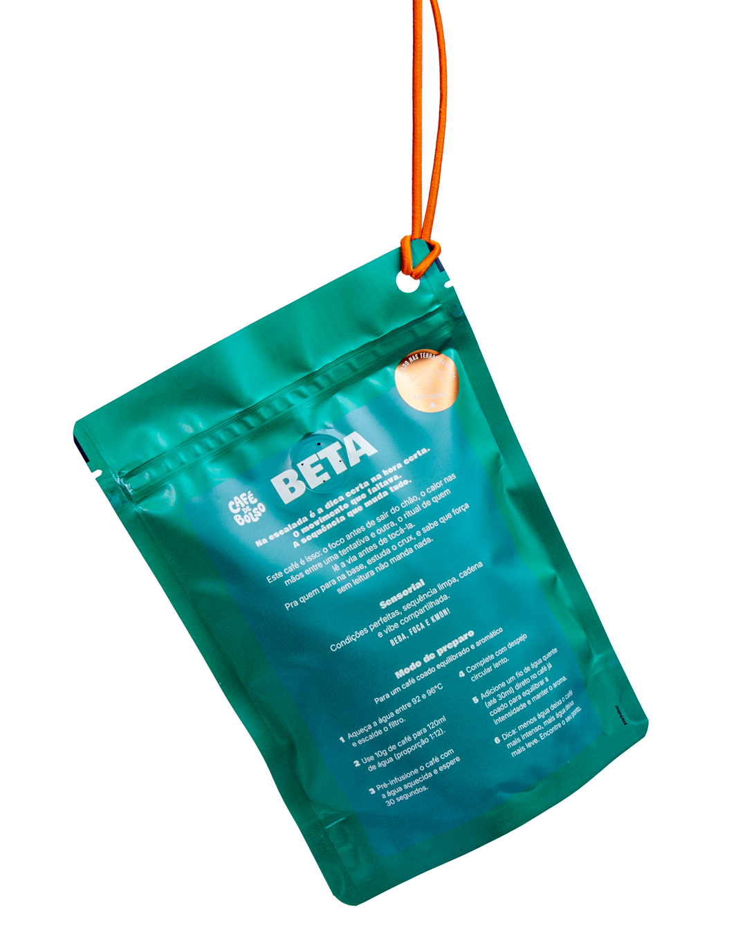 Café Especial Microlote Sem Agrotóxico 125g Café de Bolso Beta