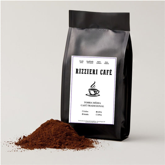 Café Tradicional Moido 250g Torra Média Rizzieri Café