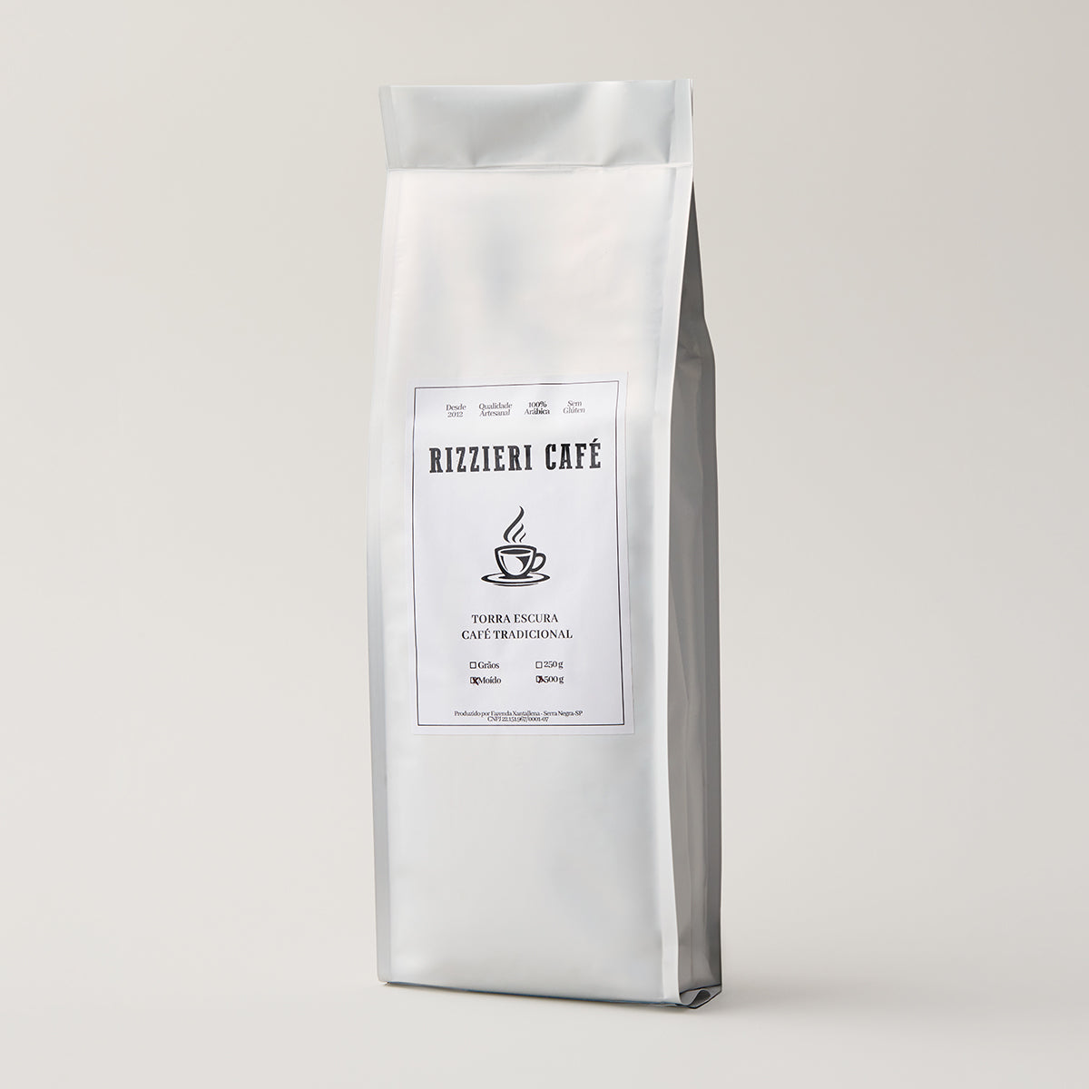 Café Tradicional Moido 500g Rizzieri Café