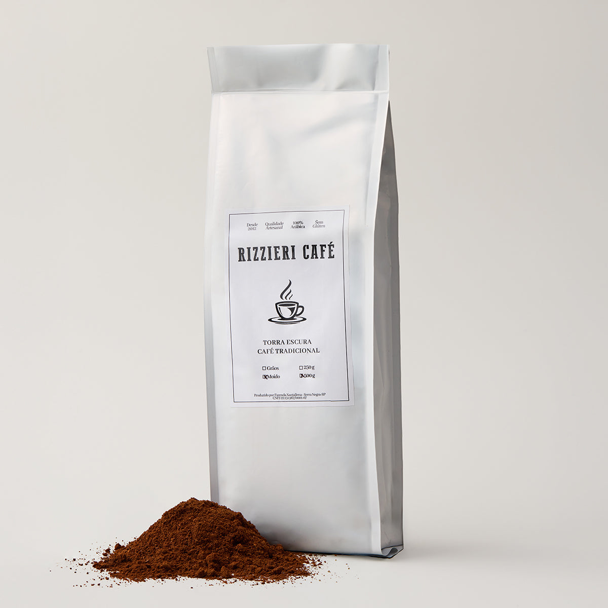 Café Tradicional Moido 500g Torra Média Rizzieri Café