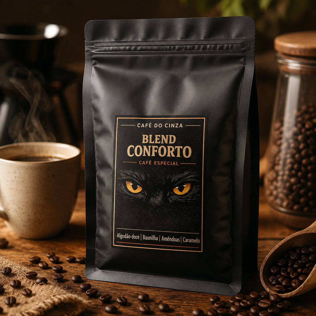 Cafe do Cinza Blend Conforto Grãos 250g