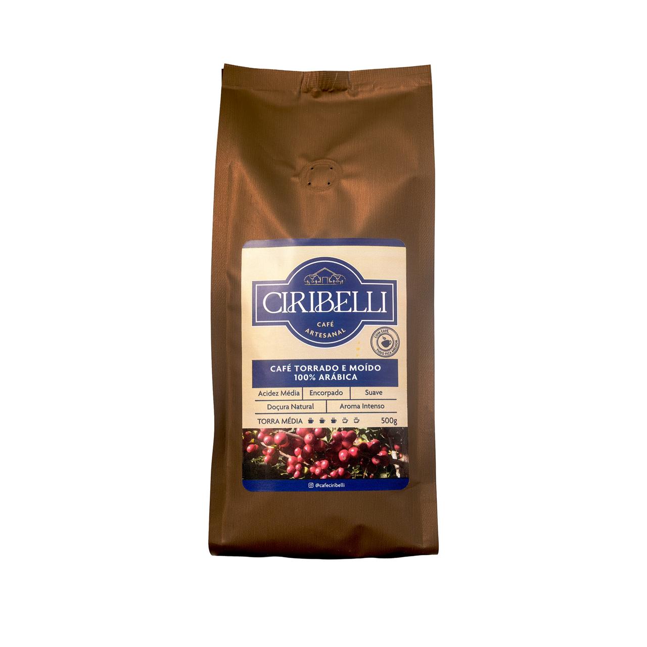 Café Ciribelli Especial Torrado e Moído 500g